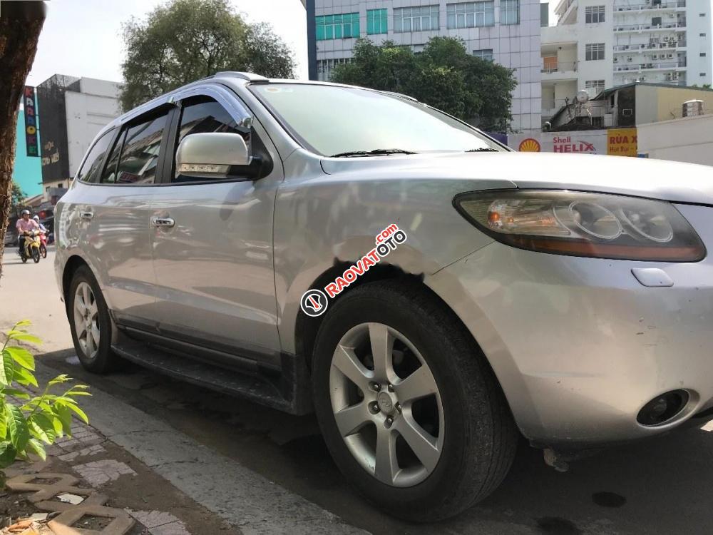 Cần bán gấp Hyundai Santa Fe Slx 2008, màu bạc, nhập khẩu nguyên chiếc xe gia đình, 580 triệu-3