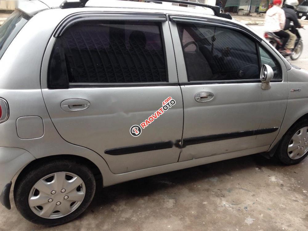 Bán Daewoo Matiz SX đời 2008, màu bạc, 79tr-5