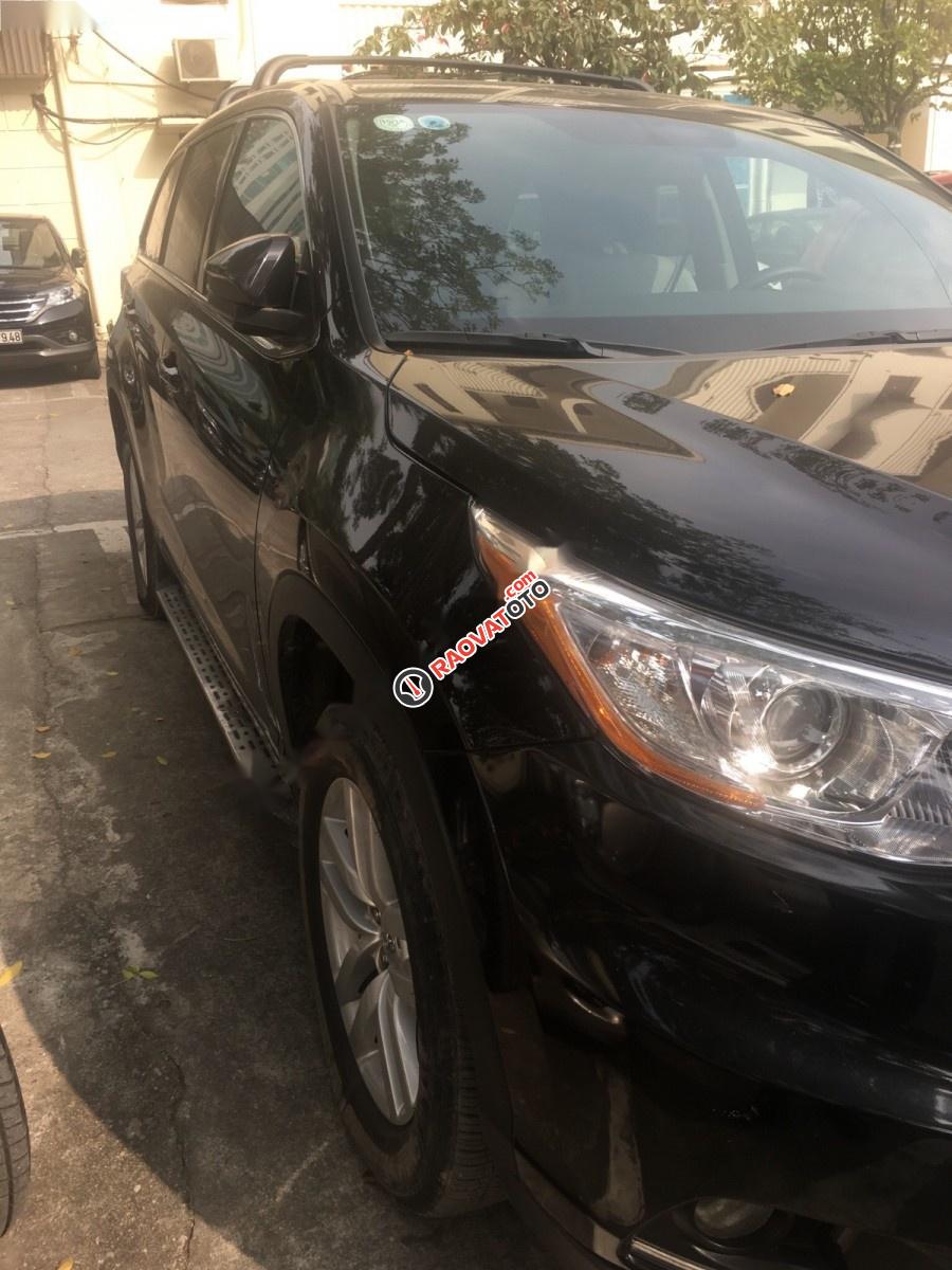 Bán Toyota Highlander LE sản xuất 2015, màu đen, nhập khẩu nguyên chiếc-6