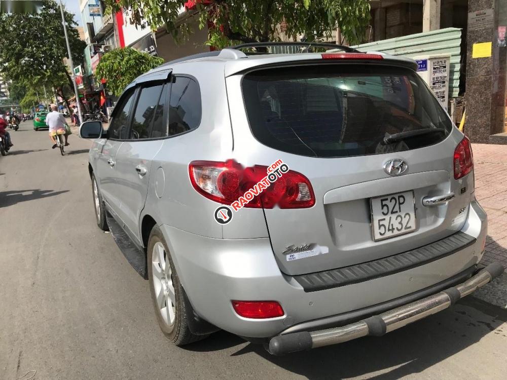 Cần bán gấp Hyundai Santa Fe Slx 2008, màu bạc, nhập khẩu nguyên chiếc xe gia đình, 580 triệu-2