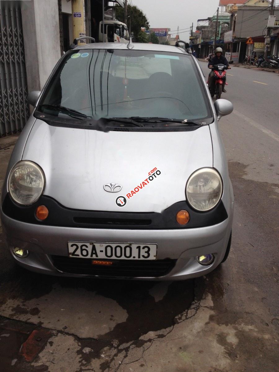 Bán Daewoo Matiz SX đời 2008, màu bạc, 79tr-6