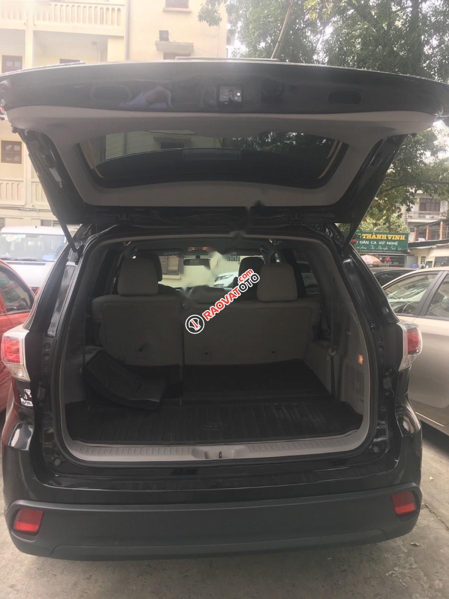 Bán Toyota Highlander LE sản xuất 2015, màu đen, nhập khẩu nguyên chiếc-3