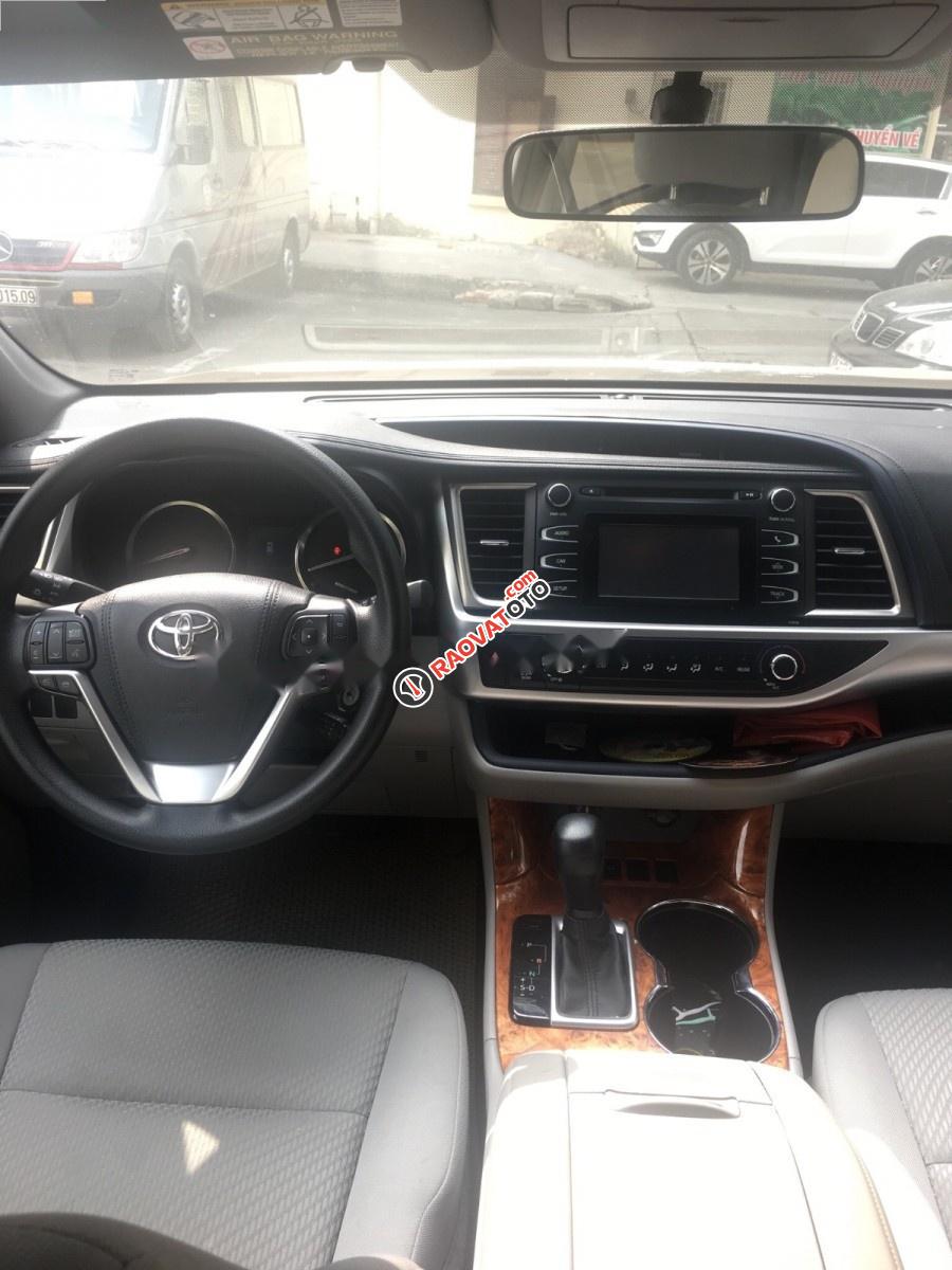 Bán Toyota Highlander LE sản xuất 2015, màu đen, nhập khẩu nguyên chiếc-4