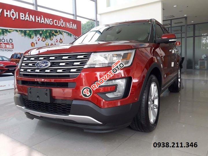 Bán Ford Explorer 2017, nhập Mỹ, giao ngay đủ màu, LH: 0938211346 để biết thêm chương trình về Ford-1