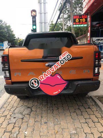 Bán Ford Ranger Wildtrack sản xuất năm 2016, màu cam, giá chỉ 735tr-1