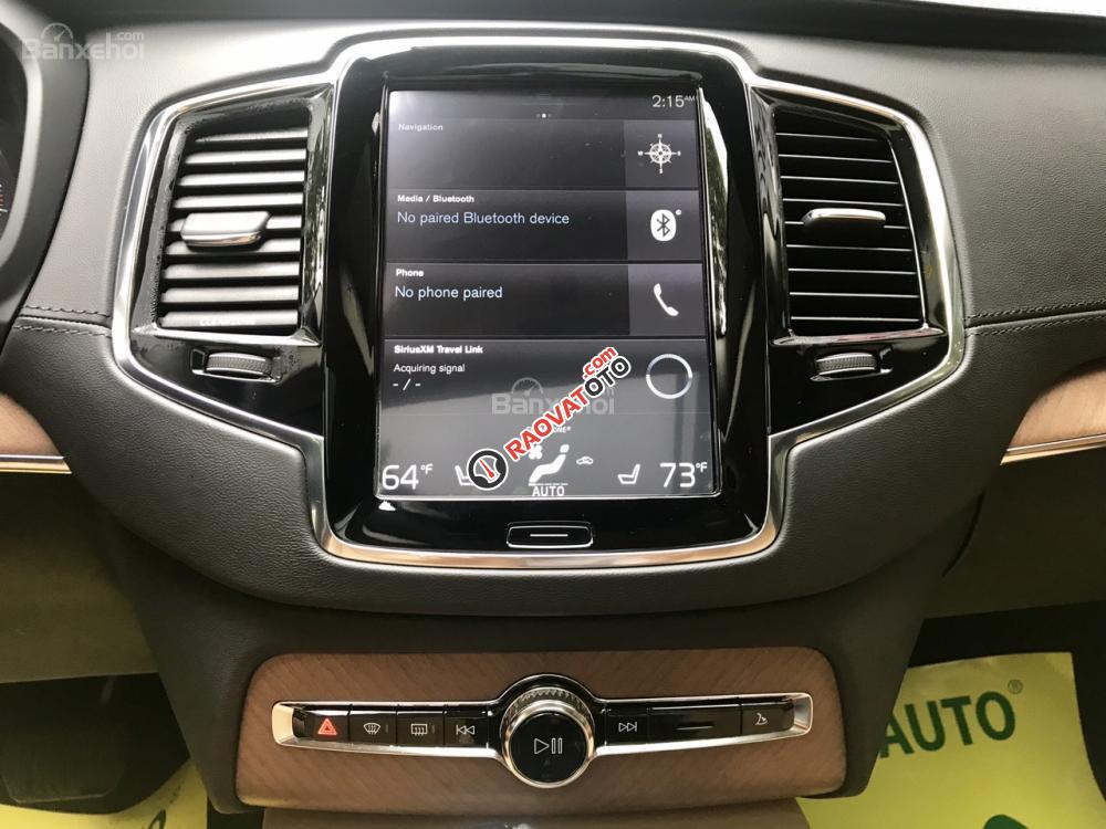 Bán ô tô Volvo XC90 T6 AWD sản xuất 2017, màu đen, nhập khẩu Mỹ giá tốt, LH: 0948.256.912-8