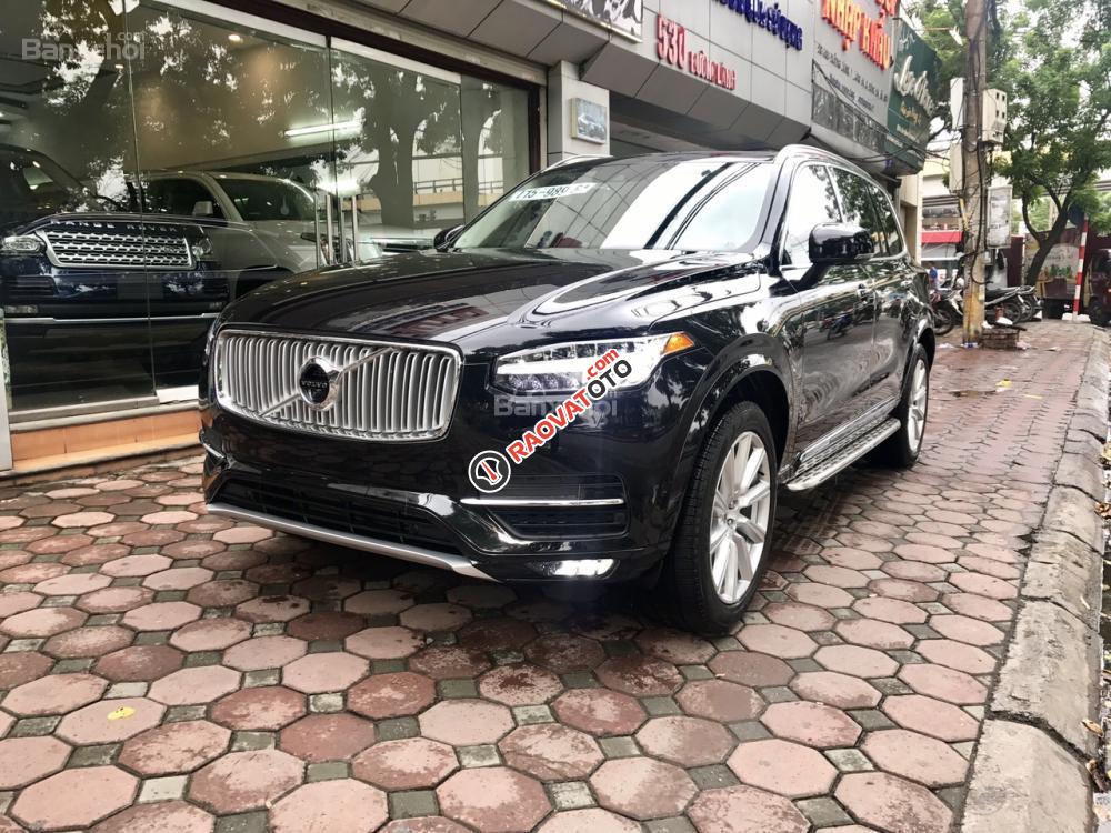 Bán ô tô Volvo XC90 T6 AWD sản xuất 2017, màu đen, nhập khẩu Mỹ giá tốt, LH: 0948.256.912-24
