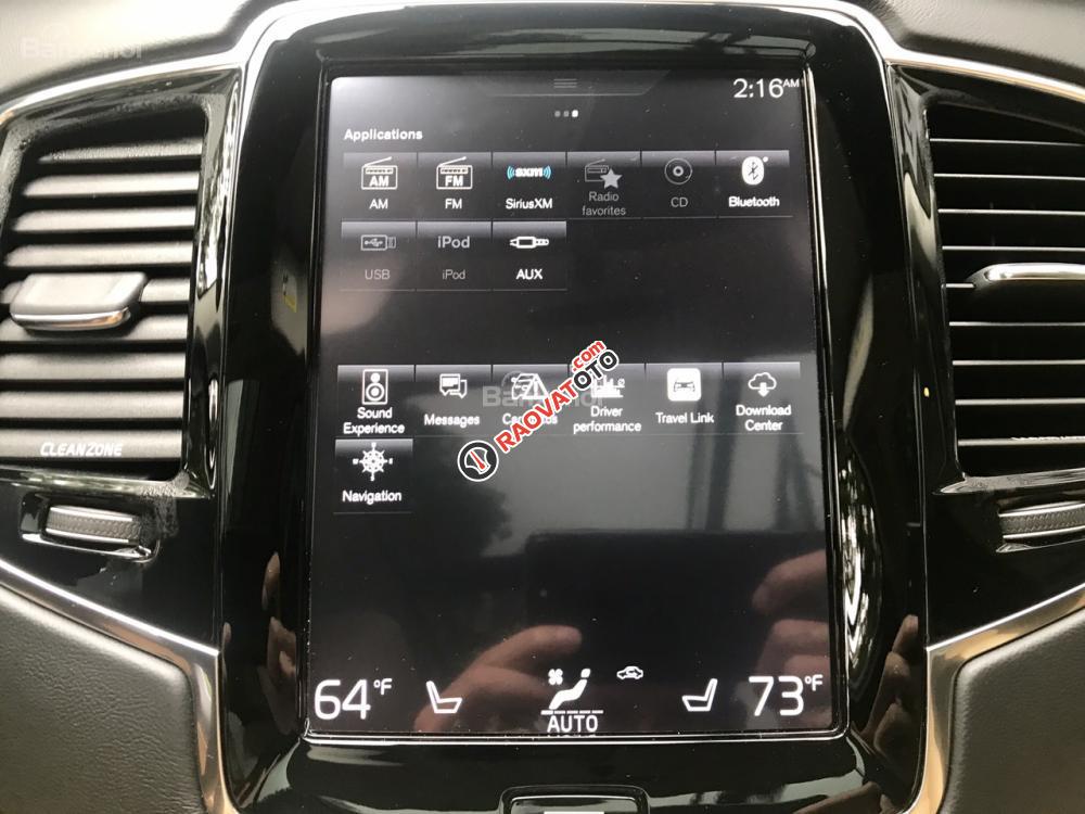 Bán ô tô Volvo XC90 T6 AWD sản xuất 2017, màu đen, nhập khẩu Mỹ giá tốt, LH: 0948.256.912-1