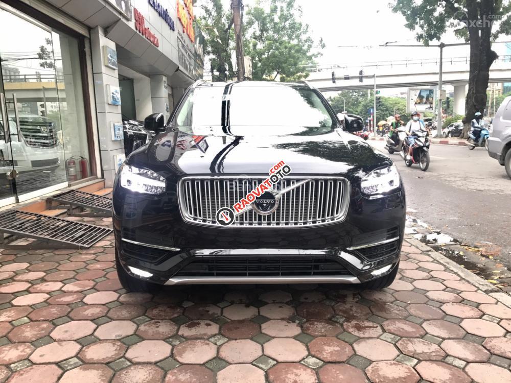 Bán ô tô Volvo XC90 T6 AWD sản xuất 2017, màu đen, nhập khẩu Mỹ giá tốt, LH: 0948.256.912-23