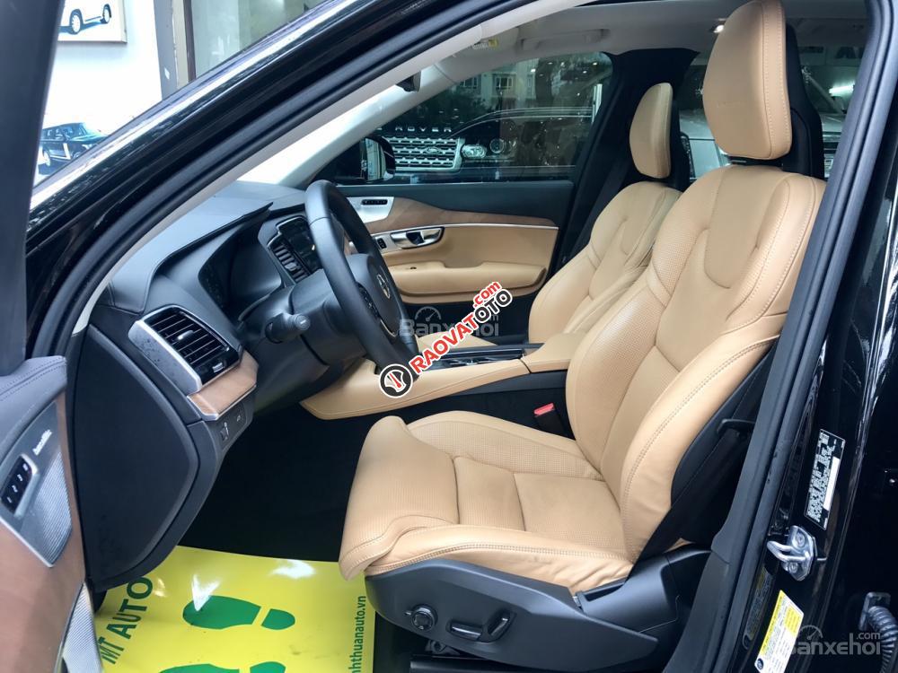 Bán ô tô Volvo XC90 T6 AWD sản xuất 2017, màu đen, nhập khẩu Mỹ giá tốt, LH: 0948.256.912-16