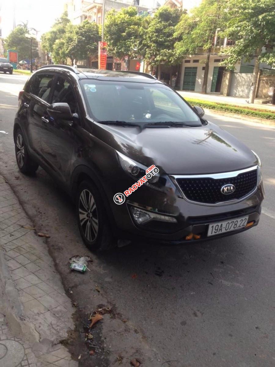 Bán Kia Sportage 2.0 AT đời 2014, màu nâu, nhập khẩu nguyên chiếc chính chủ, giá 670tr-9