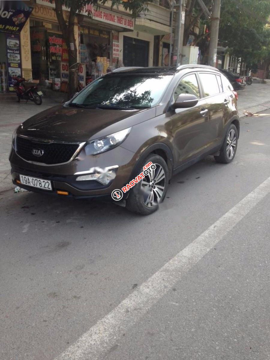 Bán Kia Sportage 2.0 AT đời 2014, màu nâu, nhập khẩu nguyên chiếc chính chủ, giá 670tr-8