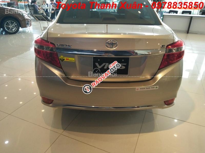 Giá xe Toyota Vios 1.5G CVT 2018 rẻ nhất tại Toyota Thanh Xuân, hỗ trợ trả góp lãi suất thấp nhất, LH 0978.835.850-5