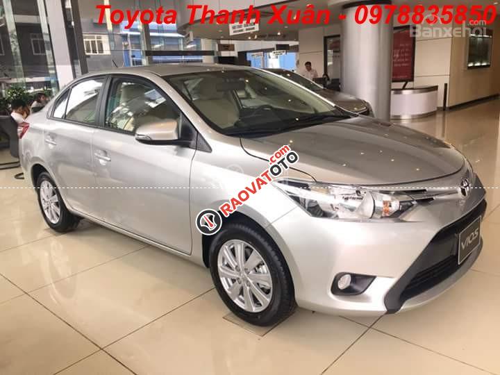 Giá bán Toyota Vios 1.5E số sàn 2018, tại Toyota Thanh Xuân, giá rẻ nhất. LH 0978.835.850-7