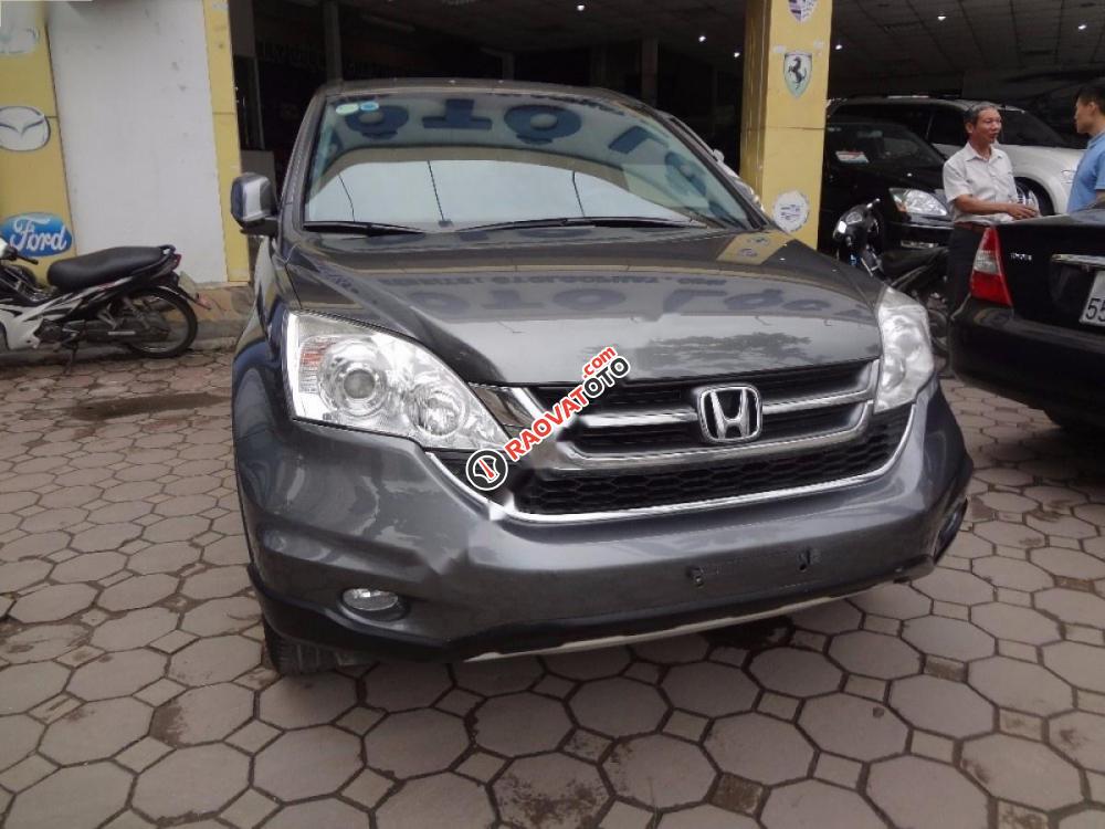 Cần bán xe Honda CR V 2.4 đời 2012, màu xám, giá tốt-7