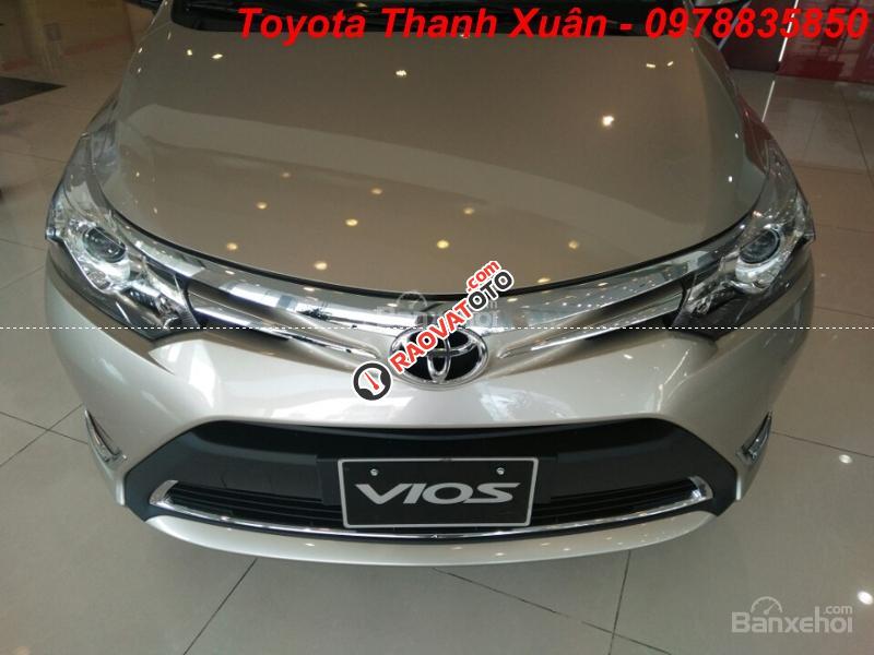 Giá xe Toyota Vios 1.5G CVT 2018 rẻ nhất tại Toyota Thanh Xuân, hỗ trợ trả góp lãi suất thấp nhất, LH 0978.835.850-0