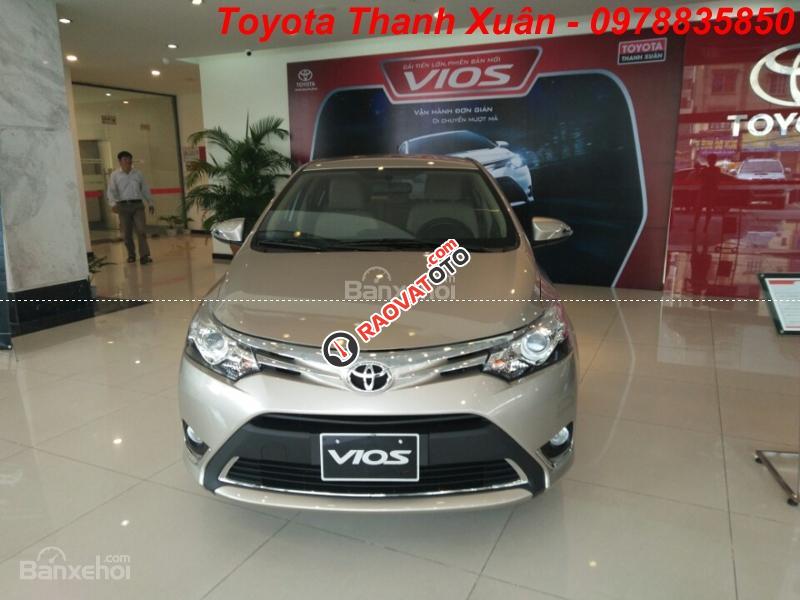 Giá xe Toyota Vios 1.5G CVT 2018 rẻ nhất tại Toyota Thanh Xuân, hỗ trợ trả góp lãi suất thấp nhất, LH 0978.835.850-1