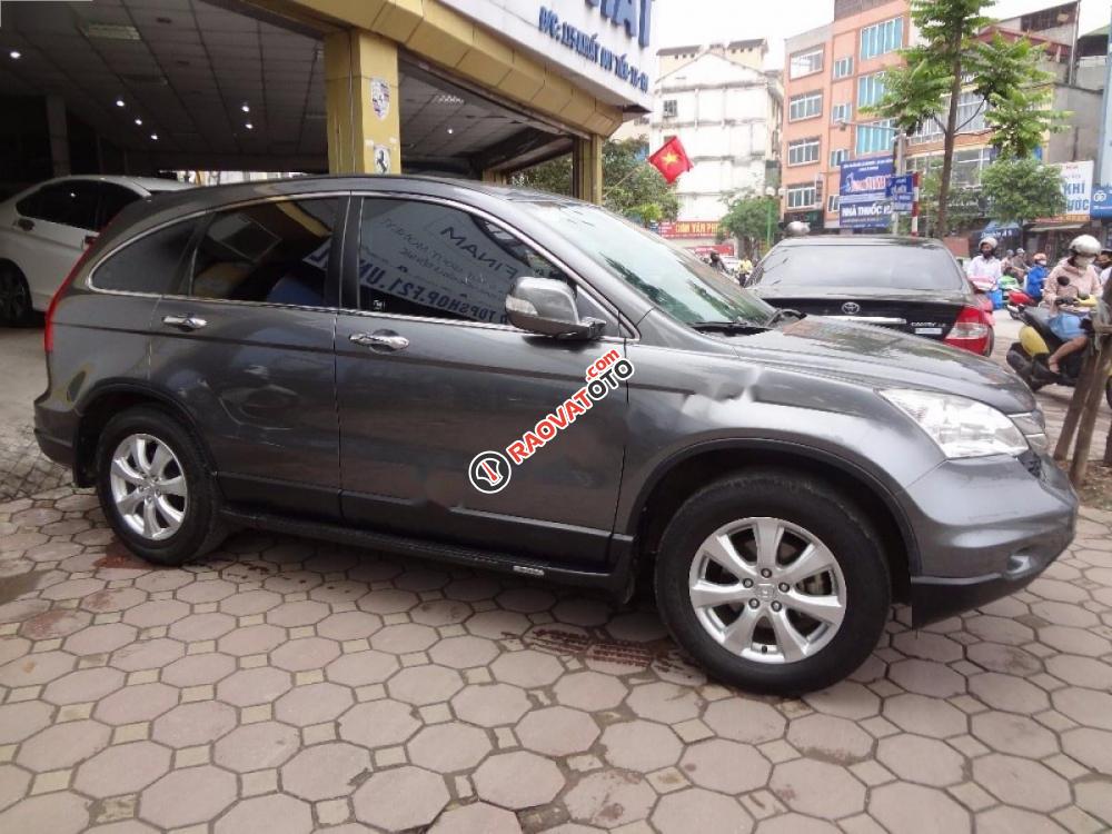 Cần bán xe Honda CR V 2.4 đời 2012, màu xám, giá tốt-8