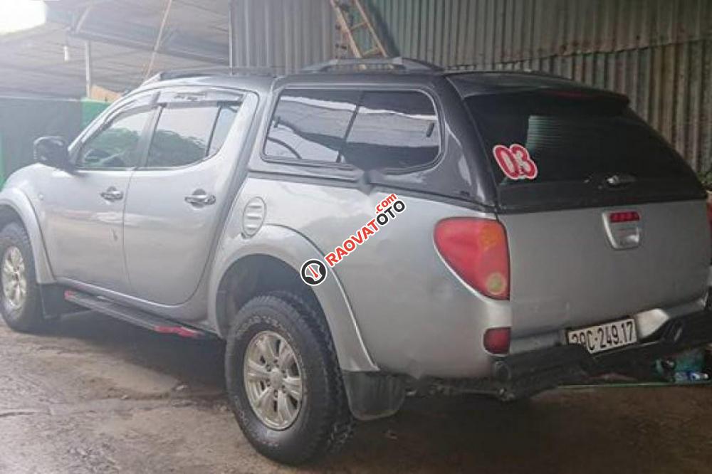 Bán Mitsubishi Triton GLS đời 2009, màu bạc, nhập khẩu nguyên chiếc số tự động-4