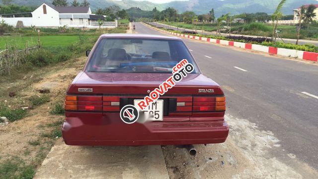 Bán Nissan Stanza 1988, màu đỏ, nhập khẩu nguyên chiếc xe gia đình, 70tr-5