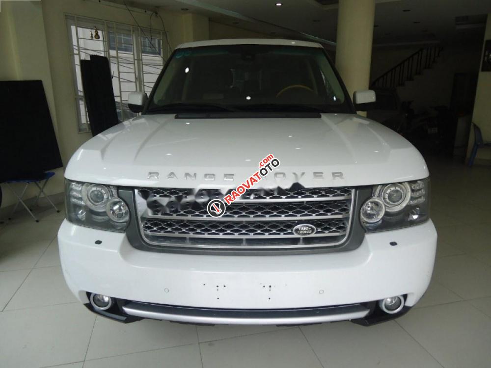 Cần bán lại xe LandRover Range Rover Autobigraphy V8-5.0 đời 2011, màu trắng, nhập khẩu nguyên chiếc-3