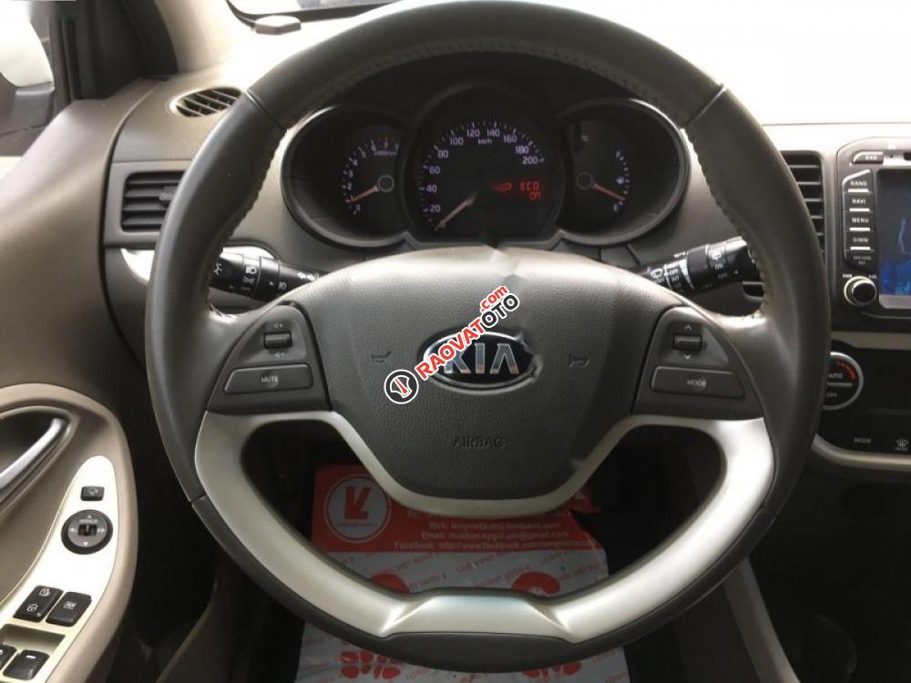 Bán Kia Morning S AT 2015, màu trắng còn mới, giá tốt-6