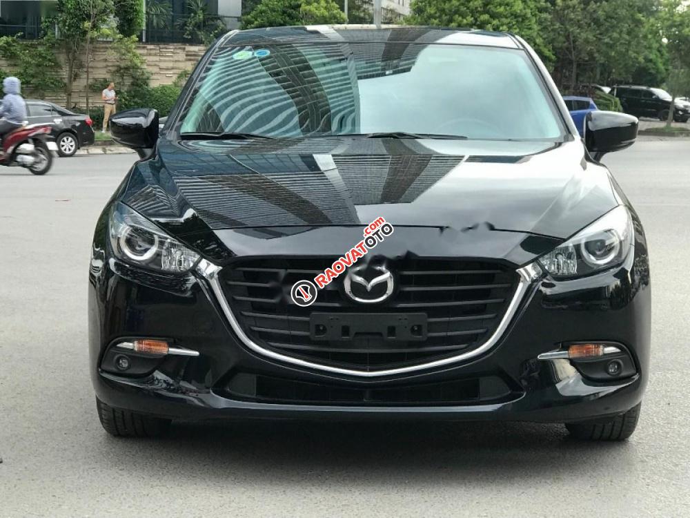 Bán Mazda 3 1.5L Facelift sản xuất 2017, màu đen-0