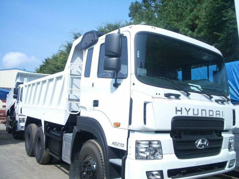 Cần bán gấp xe ben Hyundai HD270 2016, màu trắng, nhập khẩu Hàn Quốc-3
