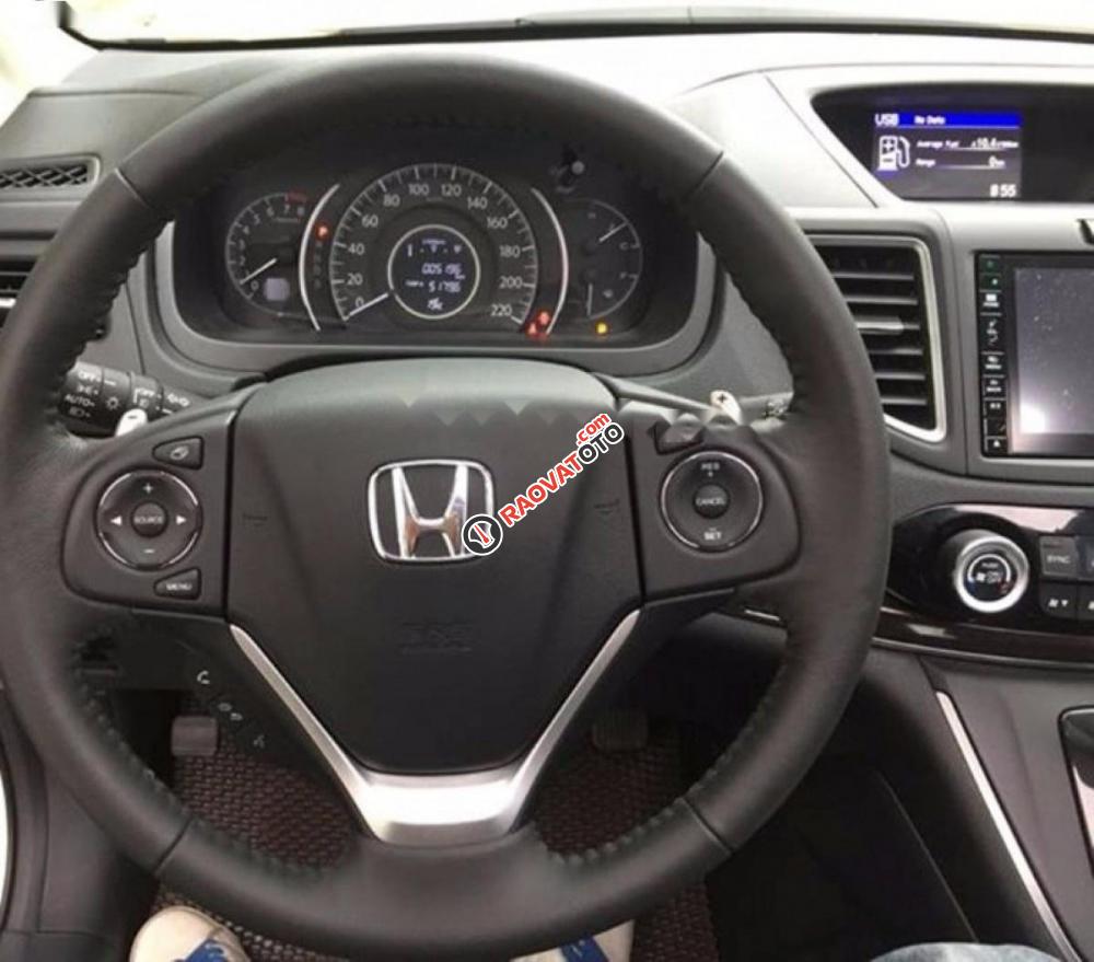 Bán Honda CR V 2.4 2017, màu nâu chính chủ-2