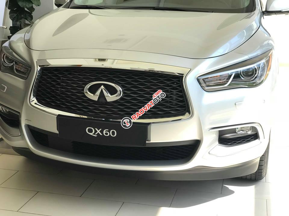 Bán Infiniti QX60 đời 2017, màu bạc, nhập khẩu nguyên chiếc từ Mỹ-0