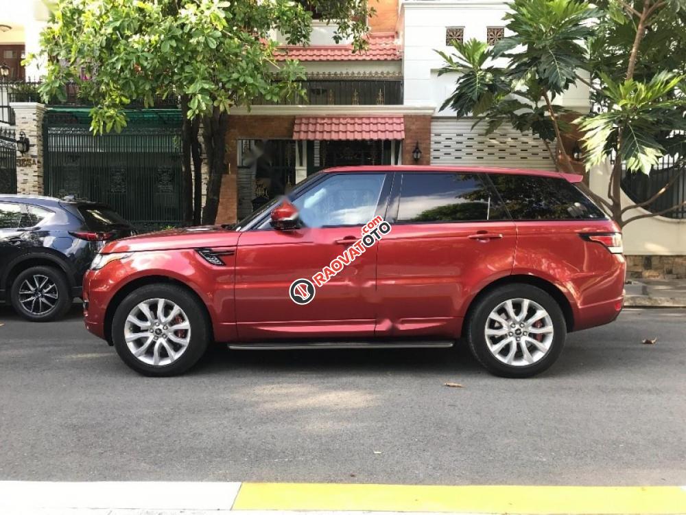 Cần bán xe LandRover Range Rover Sport HSE năm 2013, màu đỏ, nhập khẩu xe gia đình-5