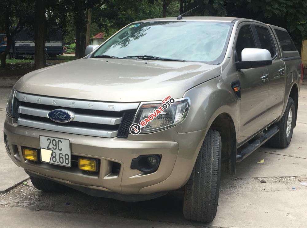 Bán xe Ford Ranger XLS 4x2 AT năm 2015, màu vàng, nhập khẩu chính chủ, giá tốt-2
