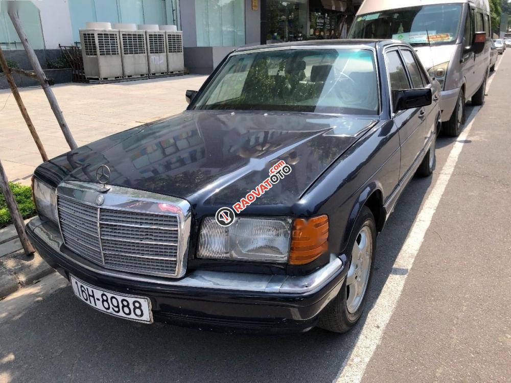 Cần bán gấp Mercedes 1990, màu xanh lam, nhập khẩu-7