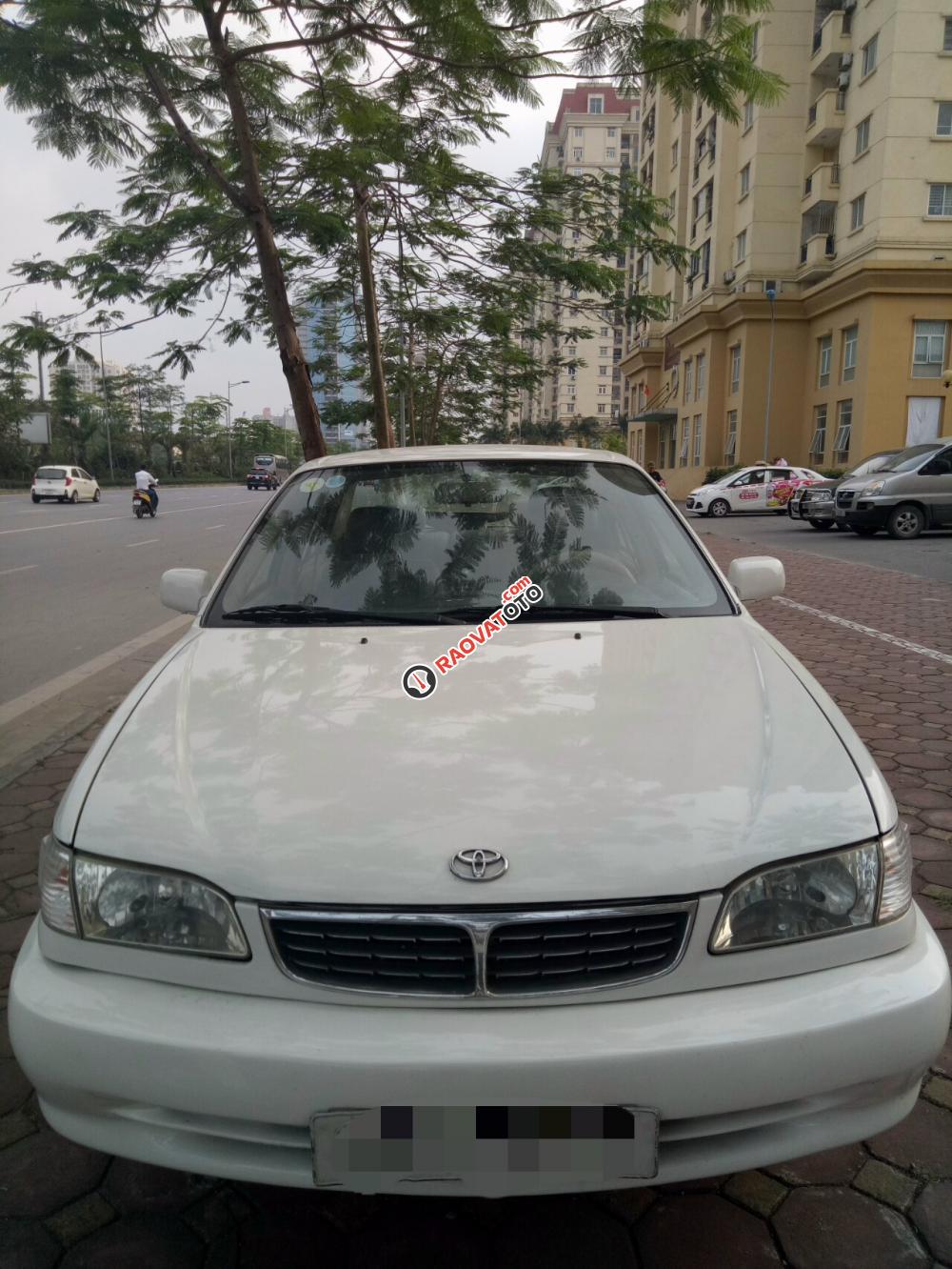 Bán ô tô Toyota Corolla GLI đời 2000, màu trắng-0