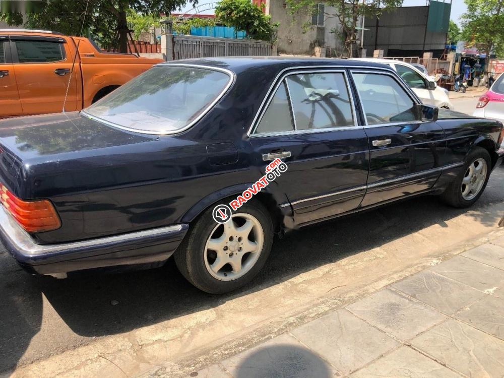 Cần bán gấp Mercedes 1990, màu xanh lam, nhập khẩu-4