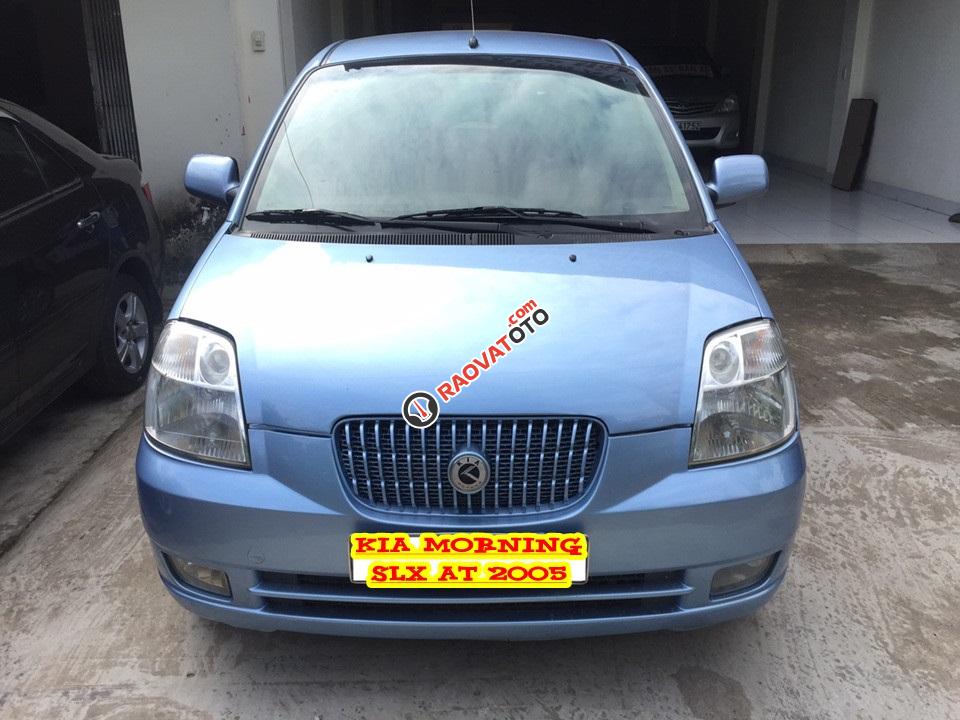 Bán Kia Morning SLX 2005, màu xanh lam, nhập khẩu, 190tr-22