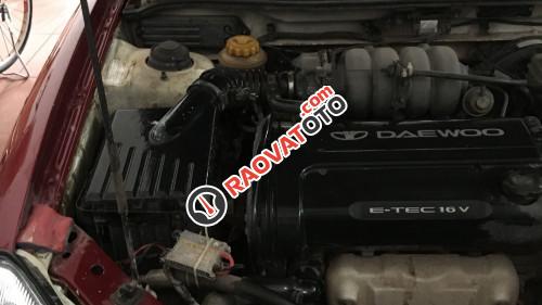 Cần bán lại xe Daewoo Nubira 1.6 MT sản xuất 2002, màu đỏ, giá tốt-4