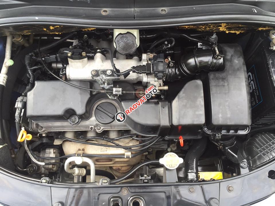 Bán Kia Morning SLX 2005, màu xanh lam, nhập khẩu, 190tr-16