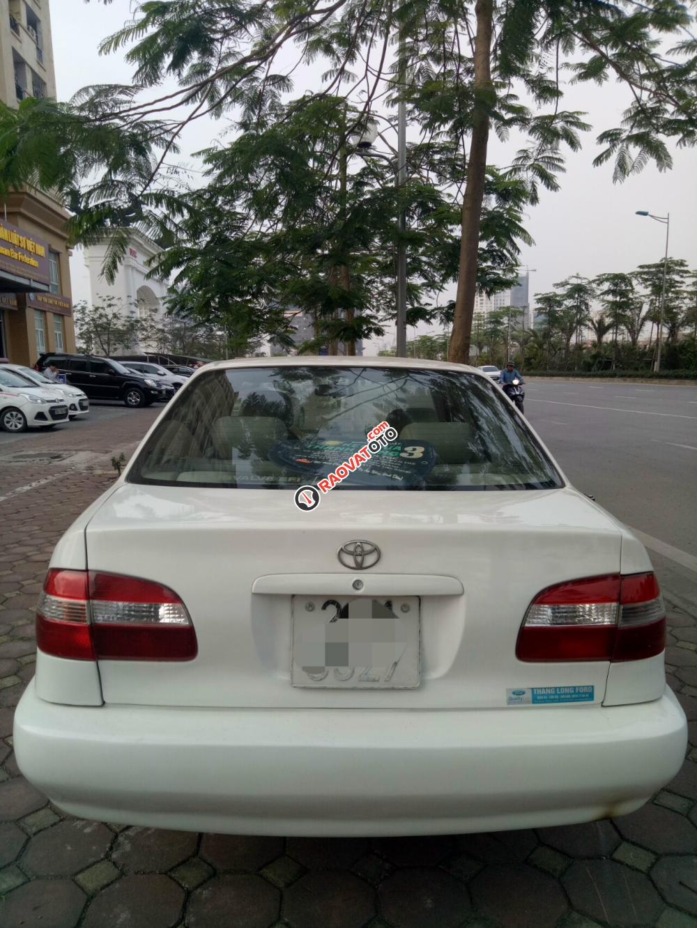 Bán ô tô Toyota Corolla GLI đời 2000, màu trắng-1