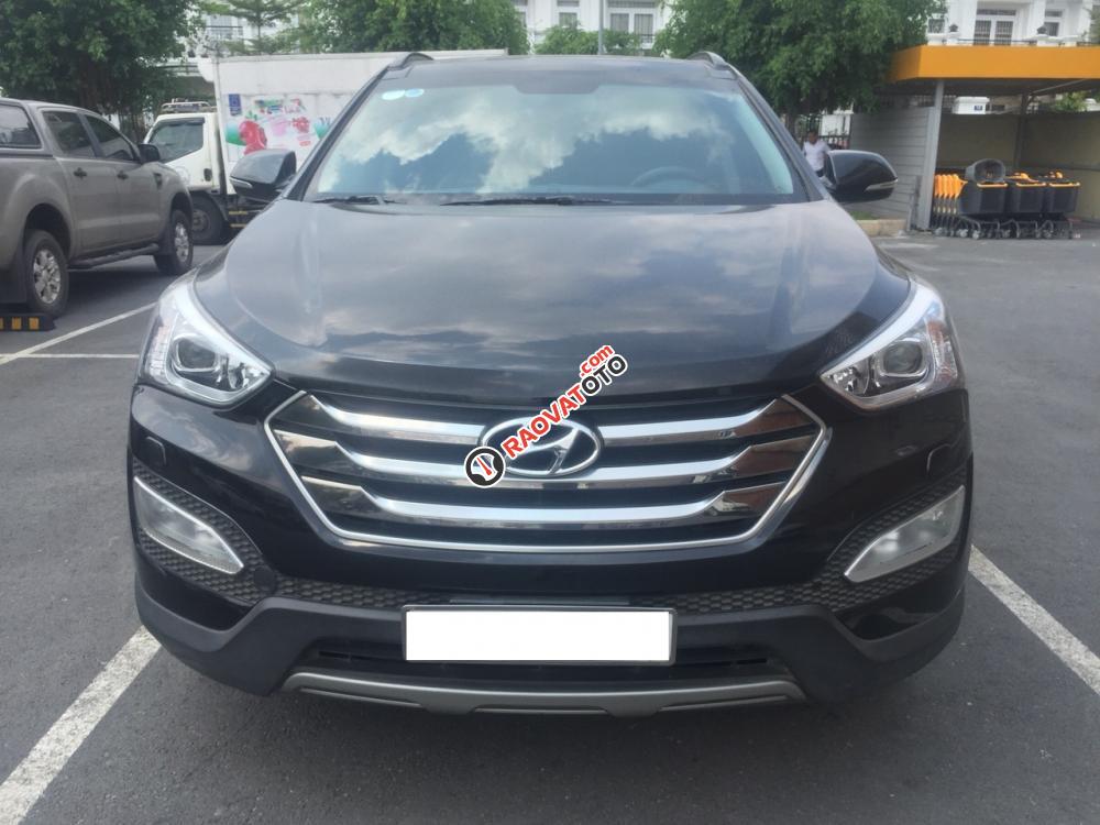 Bán xe Santa Fe 4WD 2015 màu đen-0