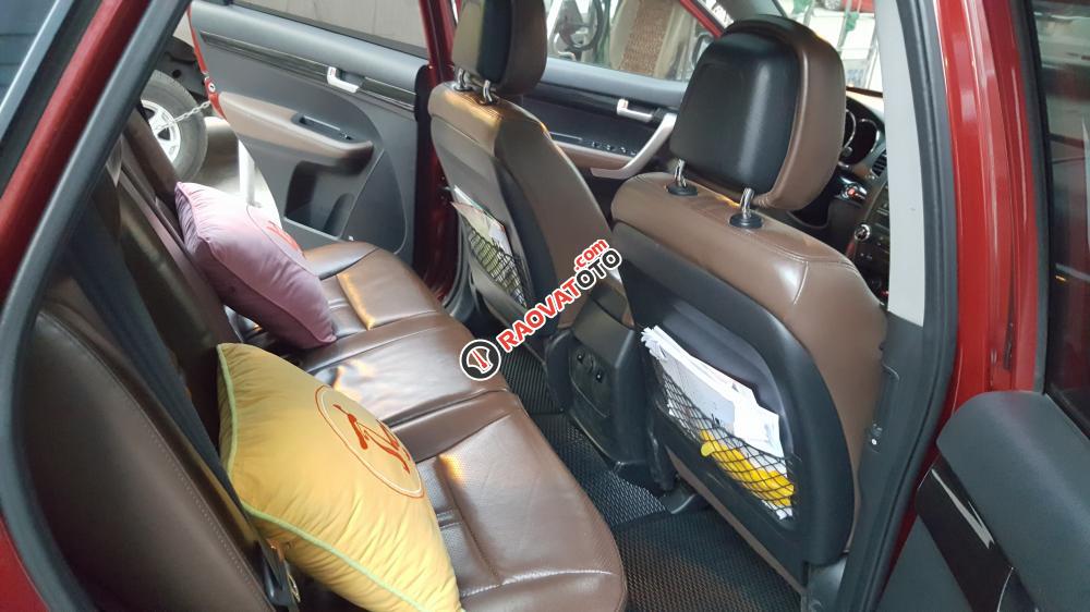 Bán Kia Sorento Limited đời 2010, màu đỏ, nhập khẩu nguyên chiếc, 645tr-3