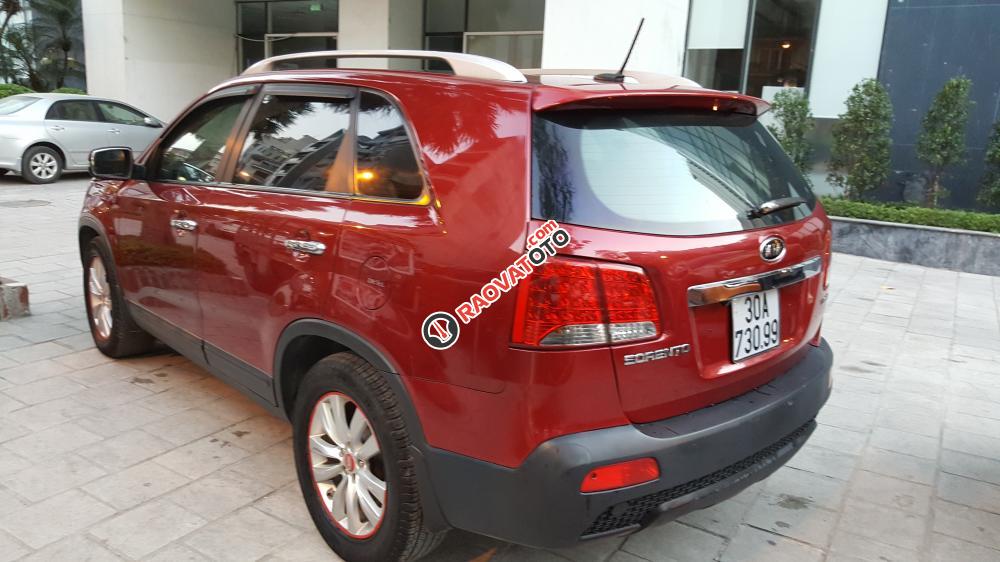 Bán Kia Sorento Limited đời 2010, màu đỏ, nhập khẩu nguyên chiếc, 645tr-1
