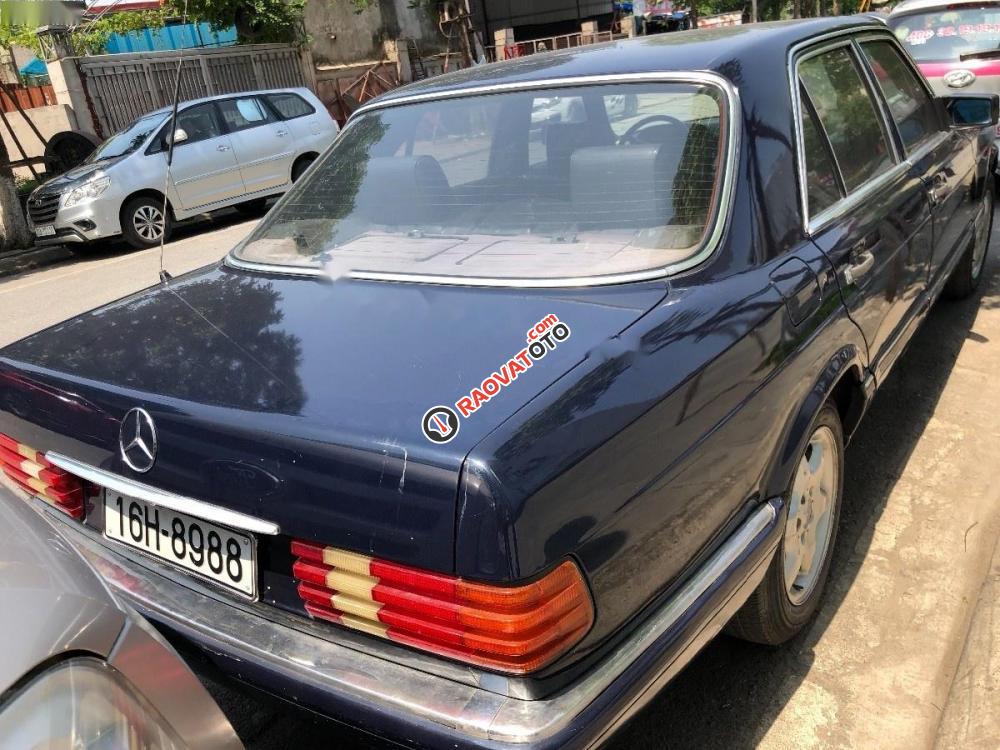 Cần bán gấp Mercedes 1990, màu xanh lam, nhập khẩu-2