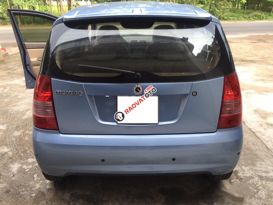 Bán Kia Morning SLX 2005, màu xanh lam, nhập khẩu, 190tr-0