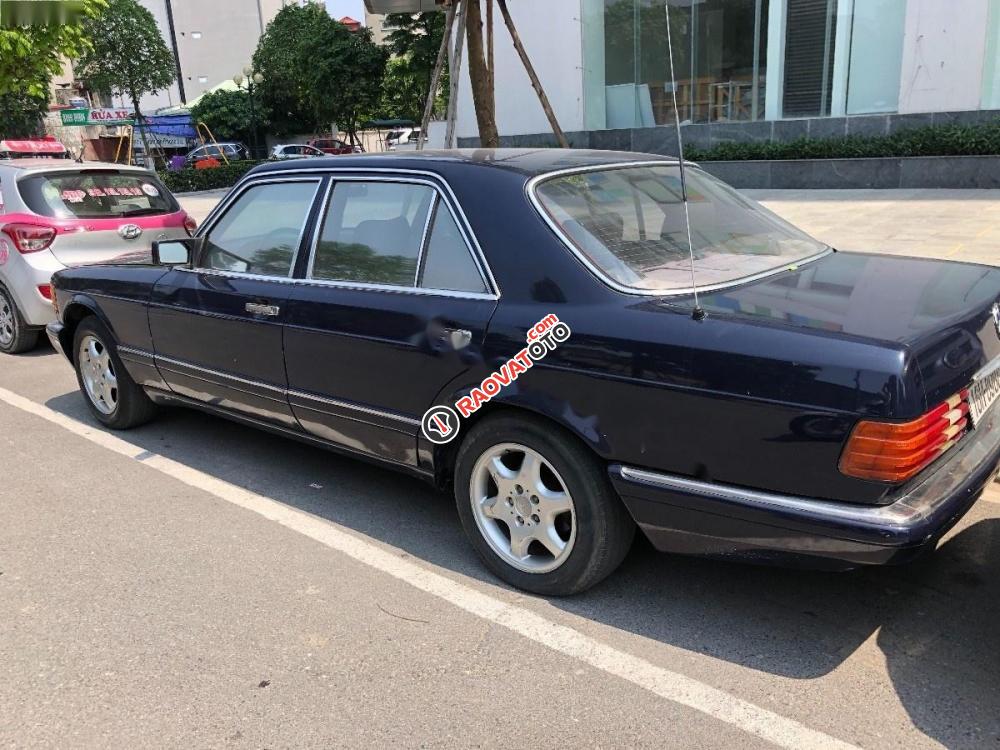 Cần bán gấp Mercedes 1990, màu xanh lam, nhập khẩu-9