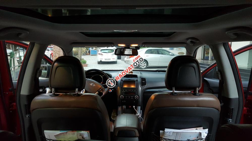 Bán Kia Sorento Limited đời 2010, màu đỏ, nhập khẩu nguyên chiếc, 645tr-2