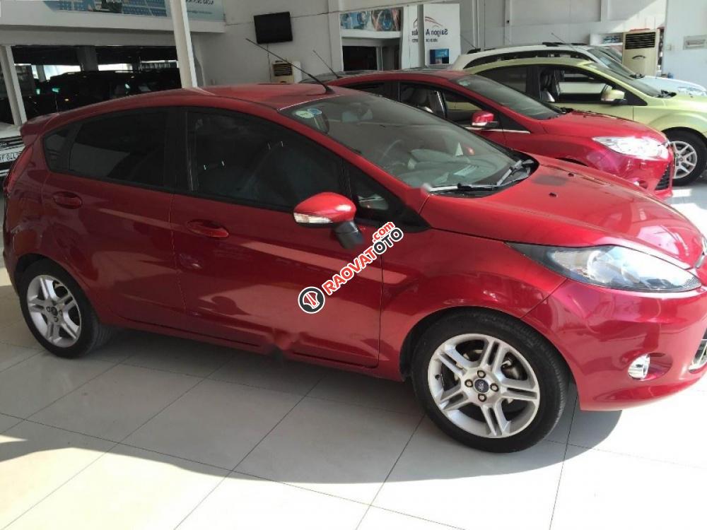 Bán Ford Fiesta 1.6L năm 2011, màu đỏ-0