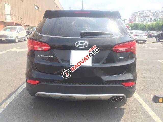 Cần bán Hyundai Santa Fe 4WD sản xuất 2015, màu đen, 890 triệu-2
