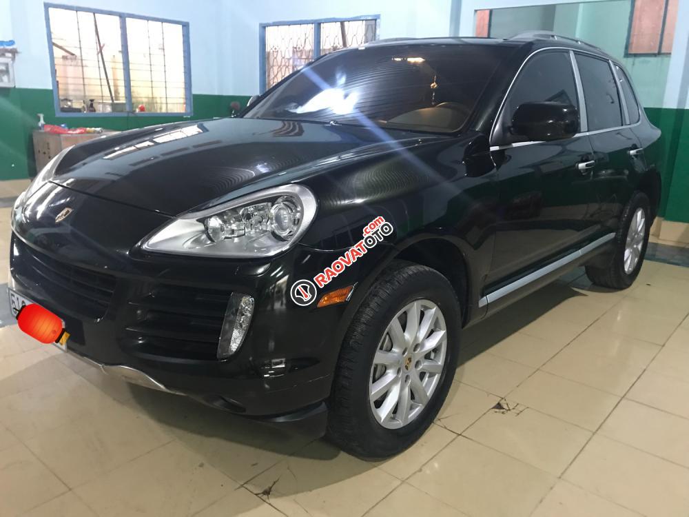 Bán Porsche Cayenne S V8 4.8 đời 2008, màu đen, nhập khẩu chính chủ, 985 triệu-0