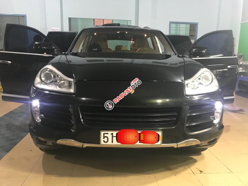 Bán Porsche Cayenne S V8 4.8 đời 2008, màu đen, nhập khẩu chính chủ, 985 triệu-2